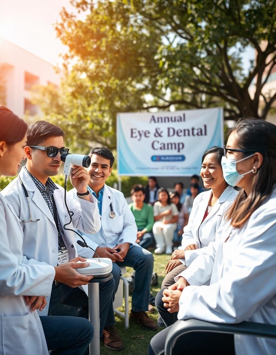 Annual eye & dental camp