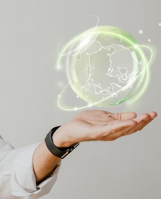 global-environmental-sustainability-background-green-technology